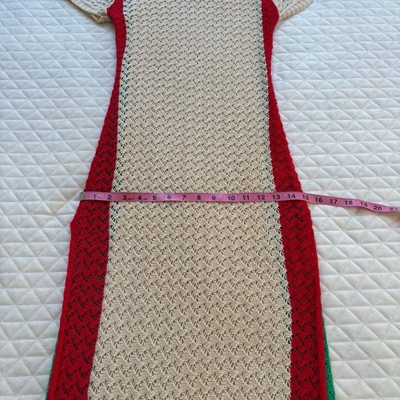 Akira Women’s Swimsuit Cover Up Maxi Dress Size L Multicolor High Side Slits - Picture 14 of 15